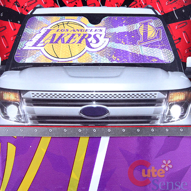 Los Angeles Lakers Car Windshield NBA Auto Car Window Sun Shade